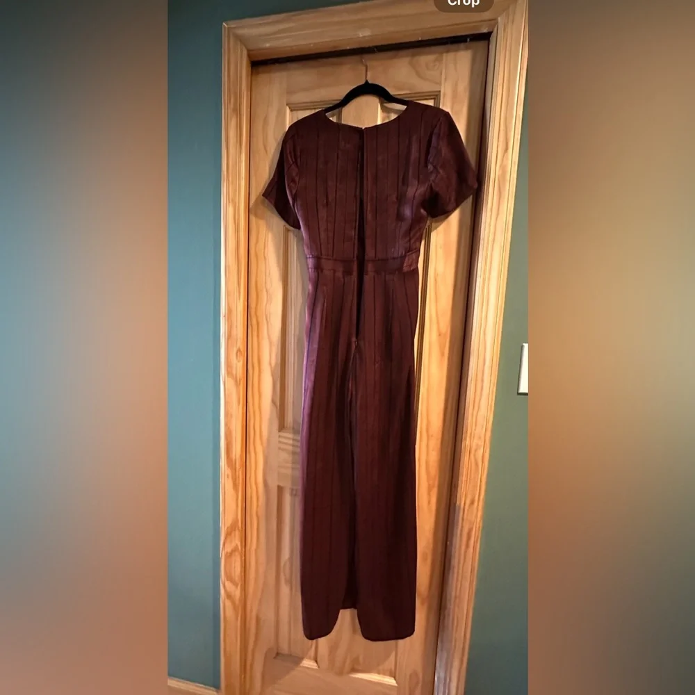 J.O.A. Burgundy Jumpsuit - Picture 10 of 10